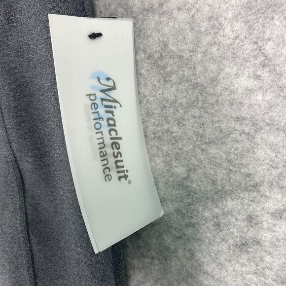 MiracleSuit Performance Blu Tec Capri Leggings Gray‎ Womens Small NWT - Picture 3 of 11
